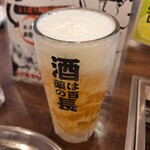 Oishii Akami To Saikou Kyuuhorumon Su-Pa-Horumon - 生ビール(中)二杯目