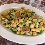 インド料理 パリワル - チャナサラダ(¥480)