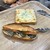 ブーランジェリー フクシマ - 料理写真:クロックムッシュとサバサンド　