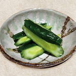 Sesame salt cucumber