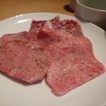 Beef Kitchen - 上タン、特選ハラミ、リブ芯
