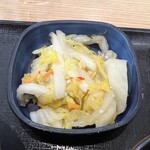 Yoshinoya - お新香セット 195円 (お新香)