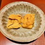 馳走 啐啄一十  - 【写真⑱】赤雲丹(愛媛県八幡浜市)、紫雲丹(愛媛県今治市)