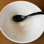 佐藤中華そば楼 by ねぎぼうず - 完食