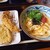丸亀製麺 - 料理写真:明太釜玉(大)、れんこん天、かしわ天