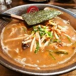 濃厚つけ麺 まる家 - ニラもやし