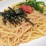 ライブラリーダイニング日比谷 - 明太子スパゲティ580円