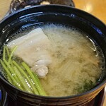 和食 桐のや - 味噌汁