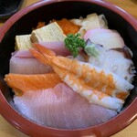 鶴亀鮨 - 海鮮ちらし（並）