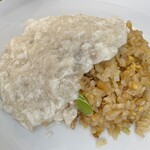 中國料理 聚寳園 - 【2024/4】かにあんかけチャーハン(近景)