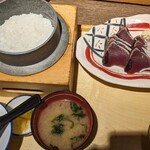 龍神丸 - 料理写真:かつおのたたき定食