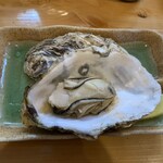 鶴亀鮨 - 蒸し牡蠣！うんめー