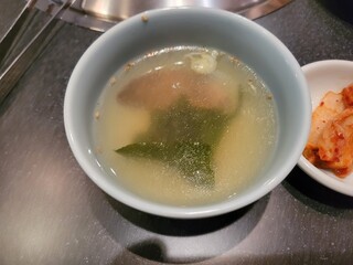 Meigetsukan - スープ