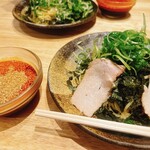 Tsukemen Hompo Karabu - のりねぎつけ麺