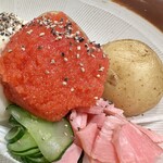 博多の名物料理 喜水丸 - 明太ポテサラ