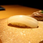 Ebisu Sushi Fuji - 墨烏賊（握り）