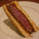 洋食 泉 - ビーフカツサンド