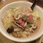 長崎ちゃんぽん・皿うどん 球磨 - 太麺チャンポン