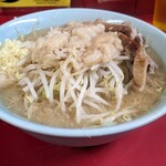 Ra-Men Jirou - ラーメン　麺少なめ　ヤサイニンニクアブラ