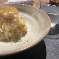 酒膳さめしま - カニとウド