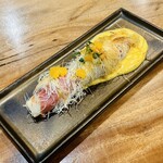 肉究Ogatomo - カダイフを巻いたホワイトアスパラ
      ～柑橘のオランデーズソースで〜