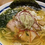 Chuuka Soba Mizukawa - 海苔汐そば¥980内　海苔も麺もスープも最高。