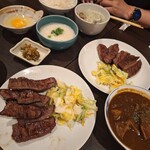 牛たん料理 閣 電力ビル店 - タン、カレー、とろろ