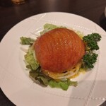 牛たん料理 閣 - トマトサラダ
