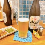 244556211 - 生ビールがないので
                      瓶ビールからスタートです(＊´д｀)