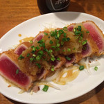 びっくりうどん - 〈2014/02〉まぐろレアかつ(350円) ポン酢おろしでさっぱり。見た目がおされ。