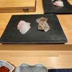 Sushidokoro Yamato - ヒラメ・エボ鯛炙り
