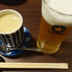 Iki Izakaya Honoji - お通し(茶碗蒸し)