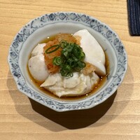 鮨処 やまと - 真鯛白子ポン酢