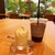 大手町カフェ - 料理写真:アイスコーヒー＆ちょこっとソフト