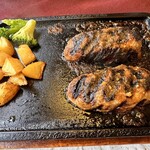レストラン明治亭 - 料理写真:近江牛ブレンド明治亭ハンバーグ
