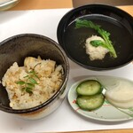ふじわら - 炊き込みご飯・汁物 ・香物
