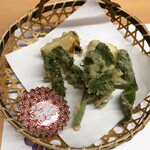 ふじわら - 鮑、河豚、山菜天ぷら