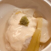 皆美館 - 甘鯛湯葉蒸し