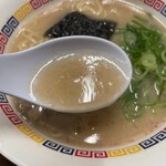 丸星ラーメン - スープも癖もなく美味しい♫