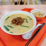 中華厨房 美味屋 - 豚骨台湾ラーメン+ミニチャーハン