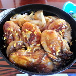 うなぎ和食処 松の家 - 牡蛎かば丼:アップ