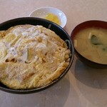 ぎん八 - カツ丼700円