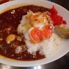 喫茶まるゆ - 温玉玉カレー