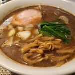 らぁめんや やしげる - 焦がし煮干しラーメン