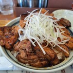 Tokachi Butadon Ippin - 大盛豚丼(接写)