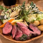 肉と野菜とナチュラルワイン さとう - 見事な見栄え！