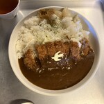 燕山荘 - カツカレー