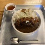 燕山荘 - カツカレー