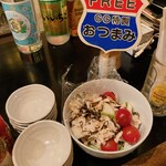 ゴキゲンヤ　ガレージ - この日の無料おつまみ