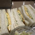 珈琲の店都亜 - ツナたまごサンドイッチ